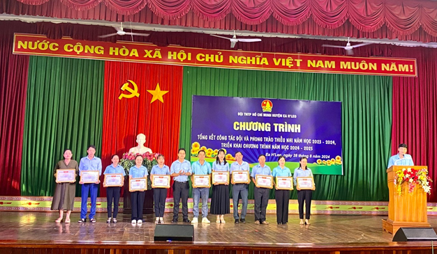 Hội đồng Đội huyện Ea H’Leo tổng kết công tác Đội và phong trào thiếu nhi năm học 2023-2024